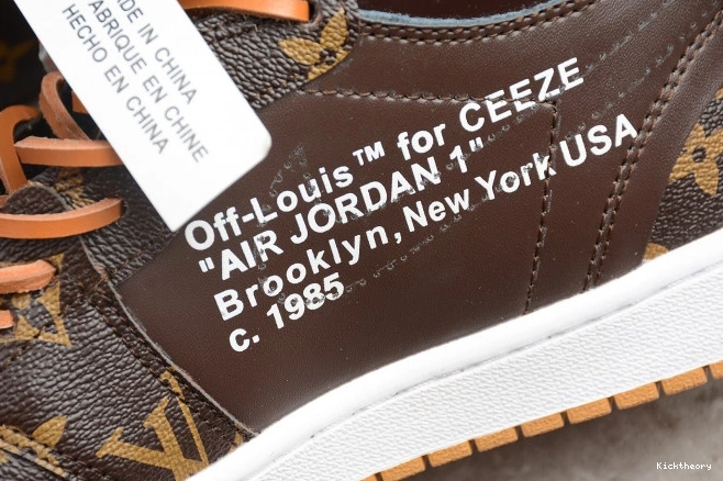 Kicktheory AJ1 x 1 AQ0818-158 Jordan Air OW Off-Louis 0702